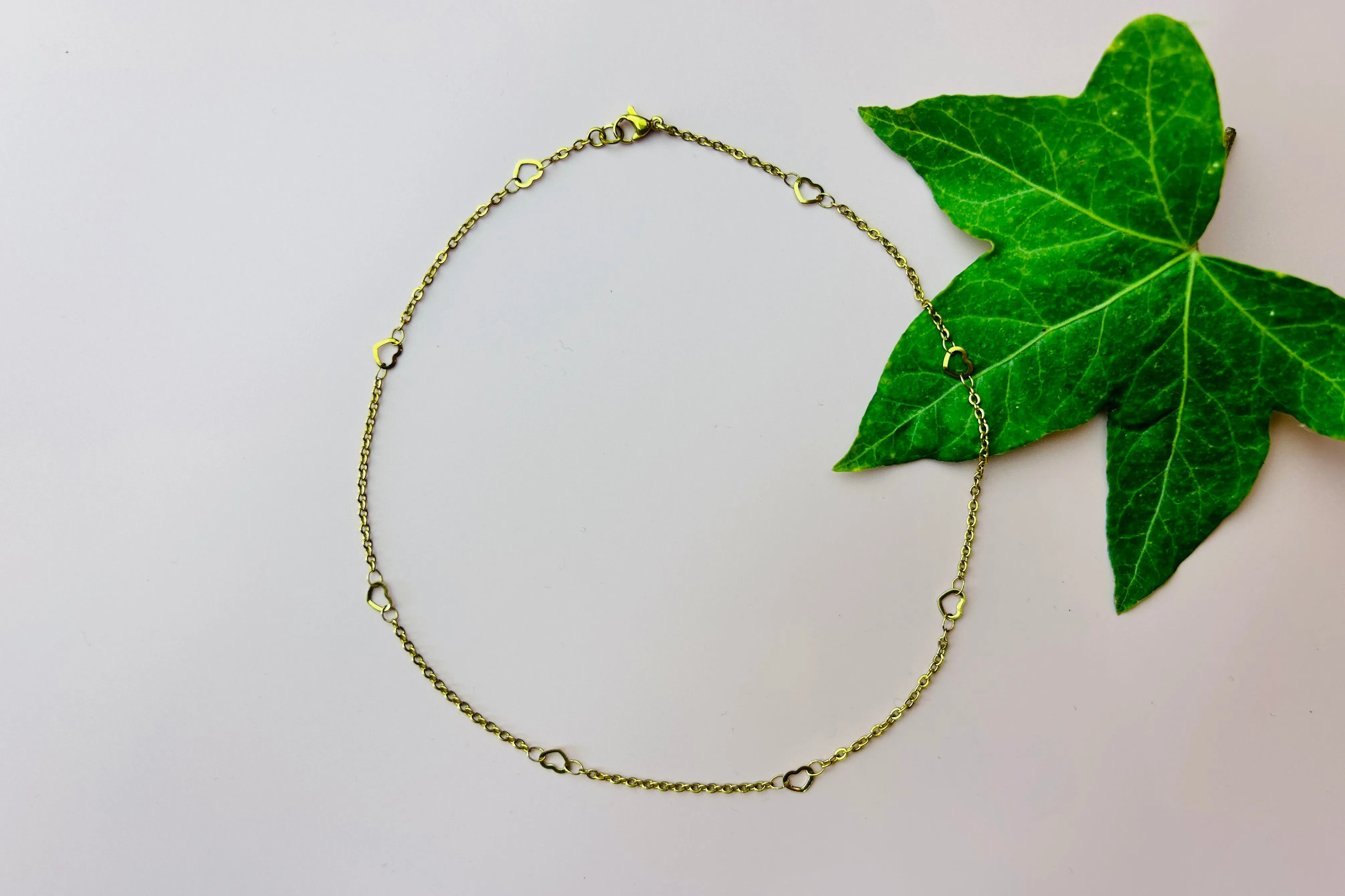 Choker Halskette Herzen