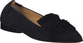 Damen-Slipper aus Leder 103102000005 (Blau)