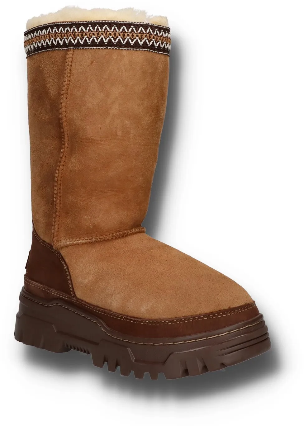 Damen-Winterboots mit Warmfutter 192222000037 (Braun)