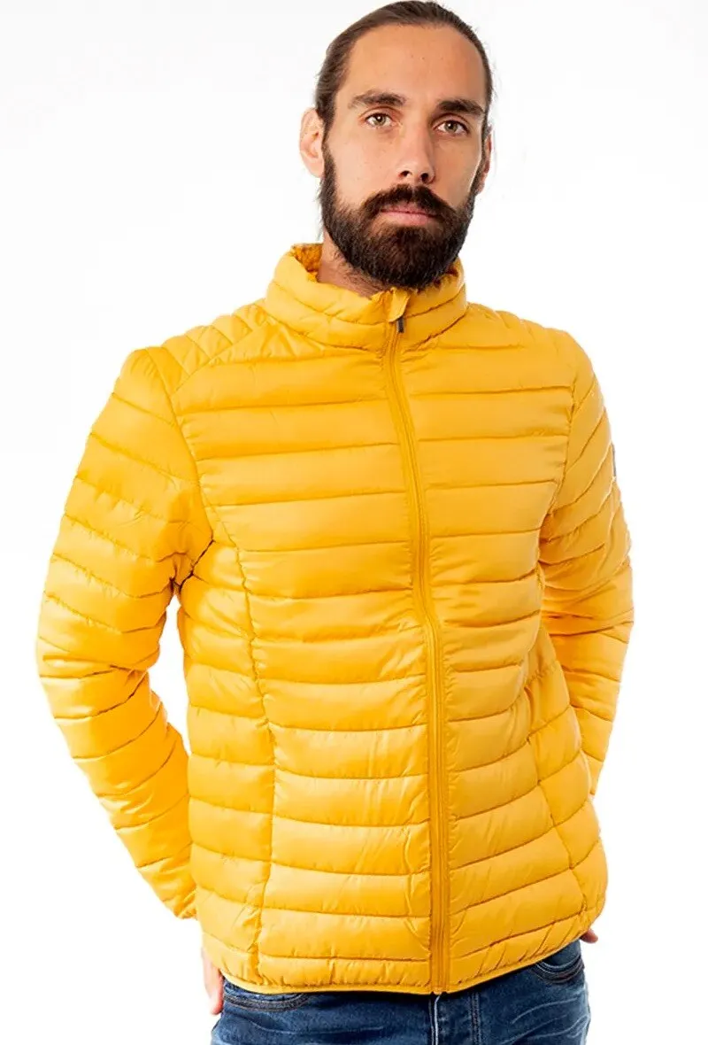 Daunenjacke ohne Kapuze