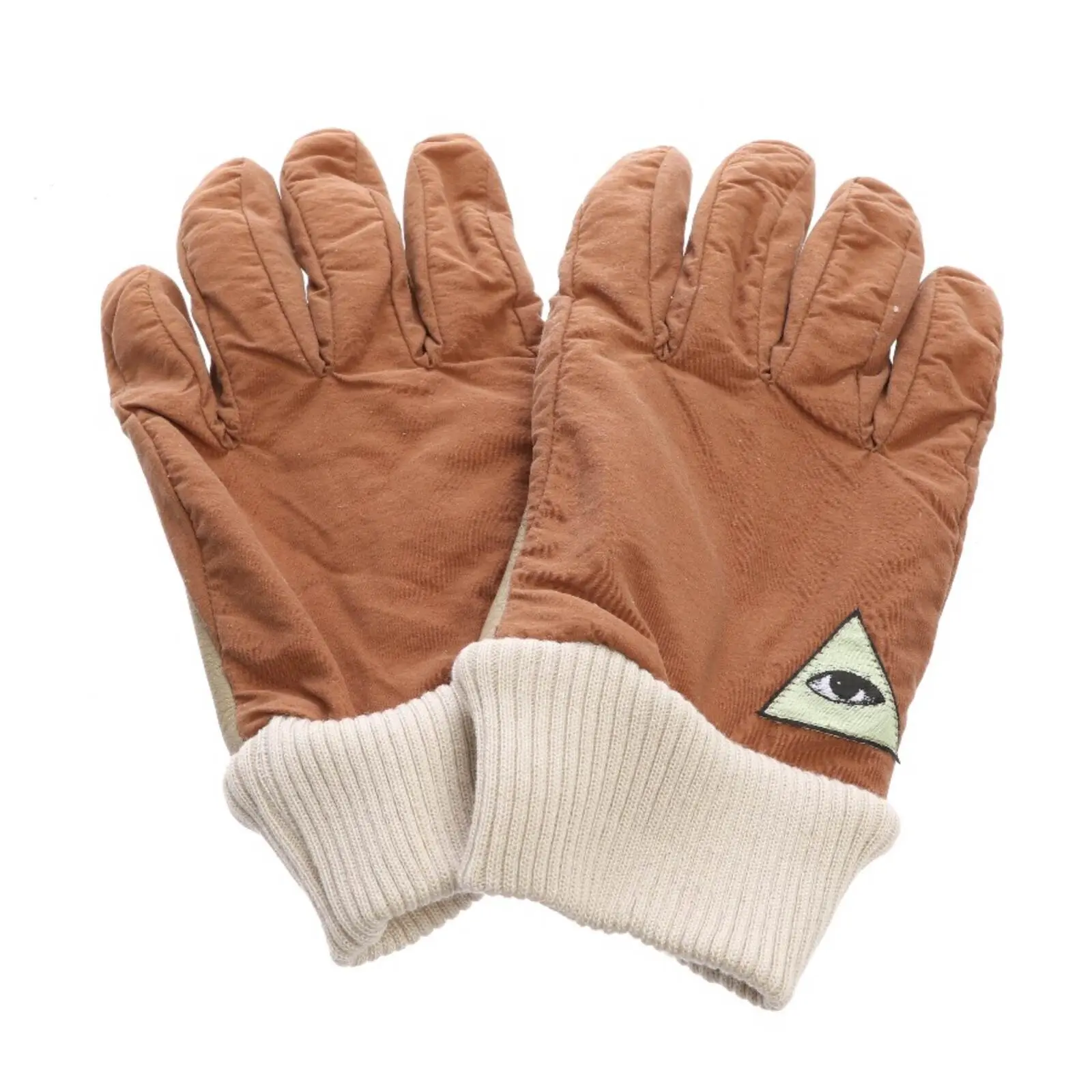 Handschuhe L Hellbraun