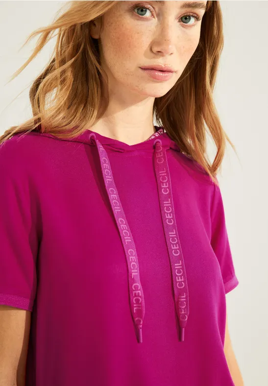 Hoodie Bluse mit Kapuze