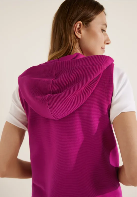 Hoodie Pullunder mit Zipper