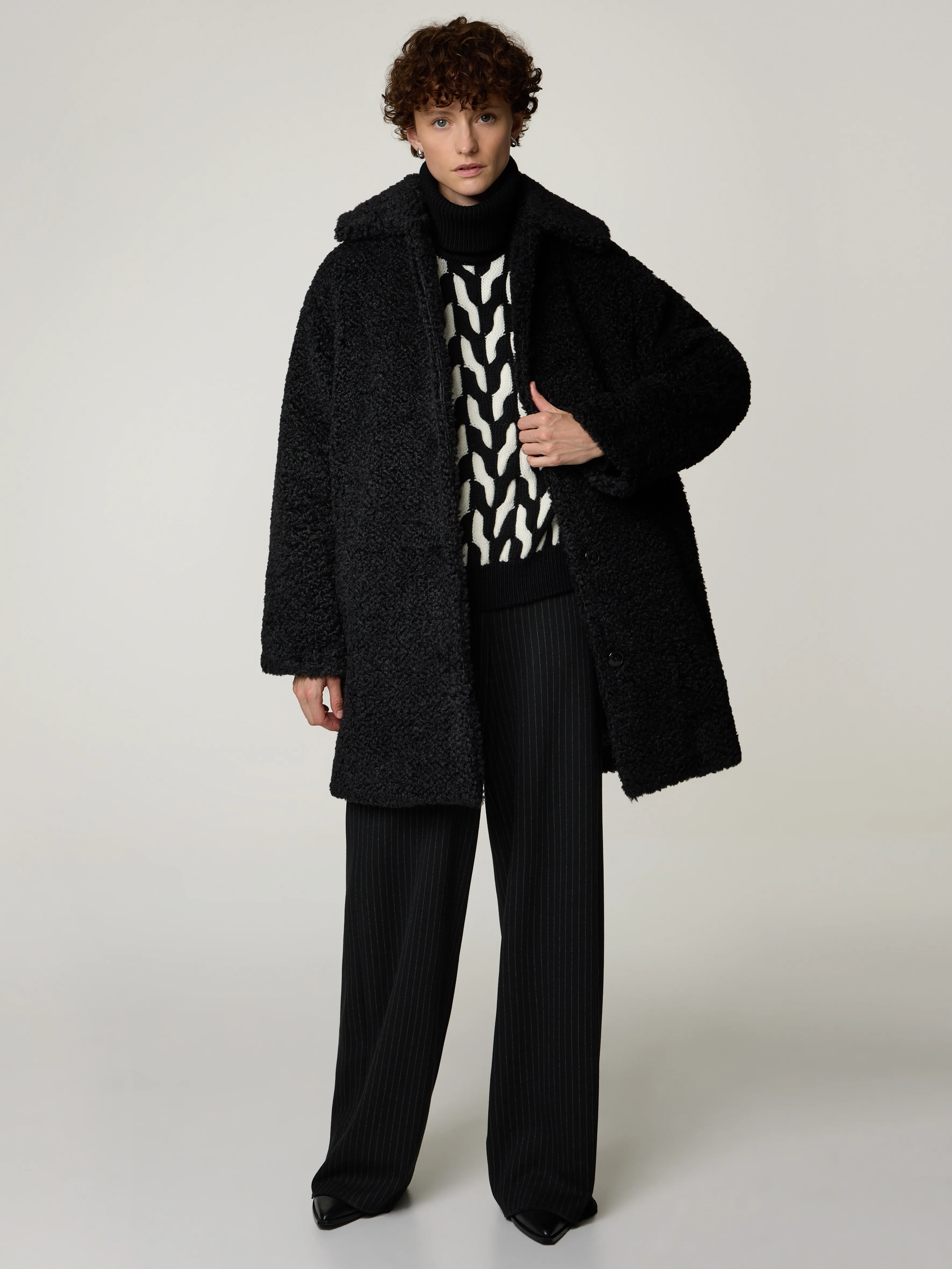 Jacke im Teddy-Look MIMINA