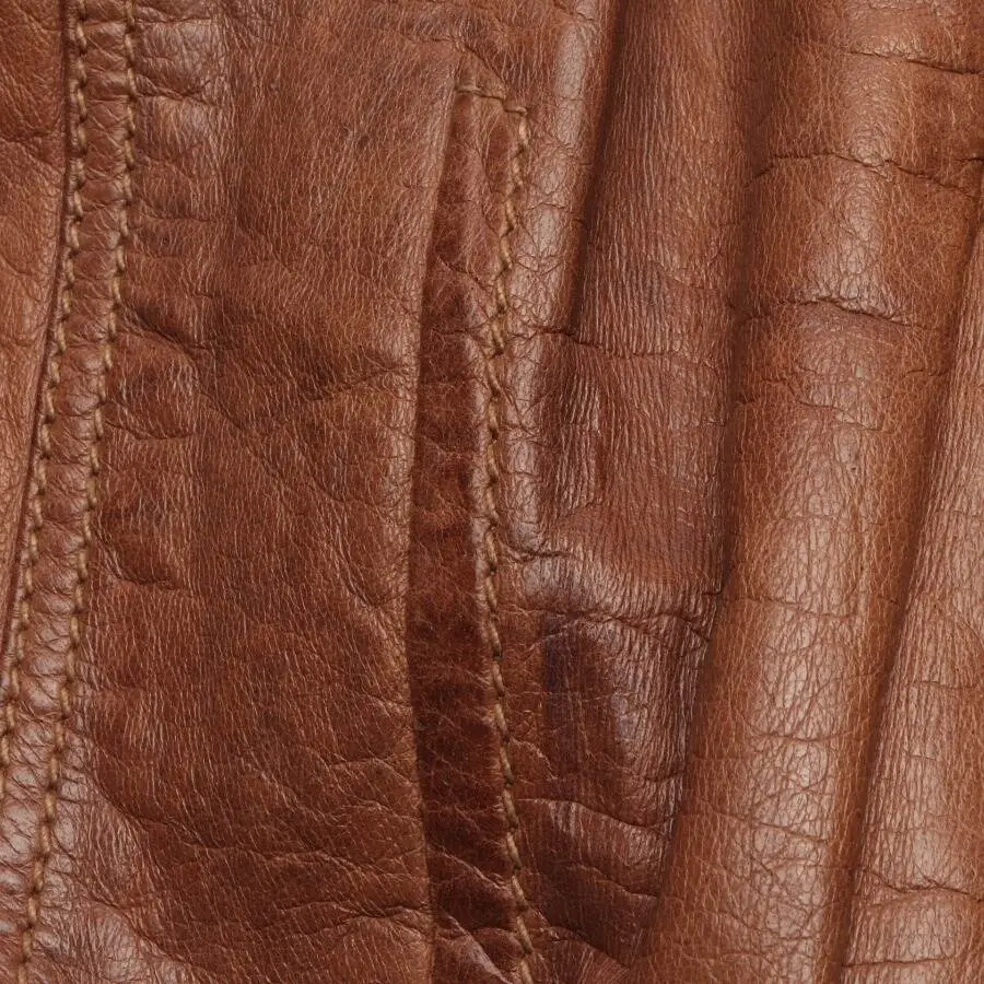 Lederjacke 38 Braun