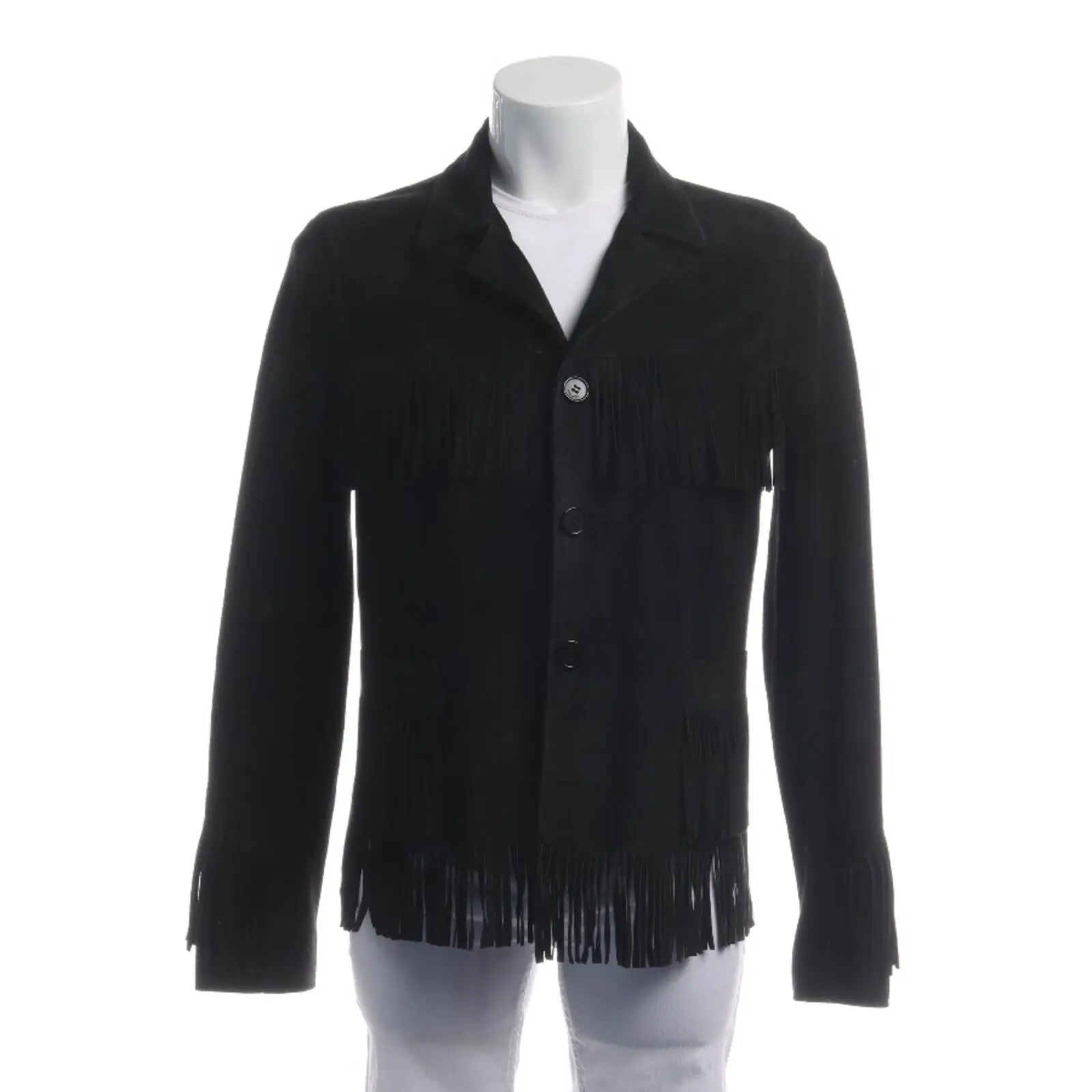 Lederjacke 38 Schwarz