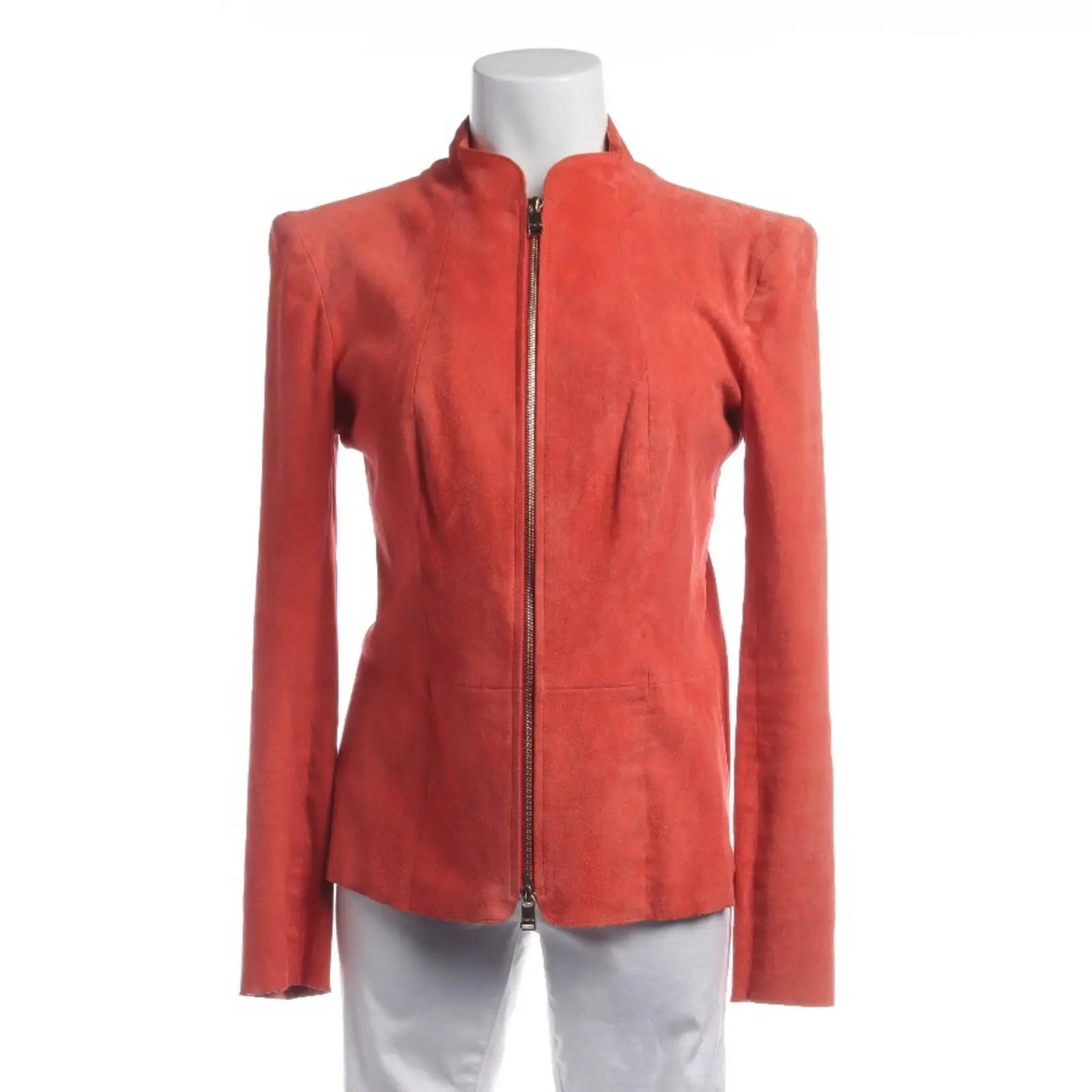 Lederjacke 40 Rot