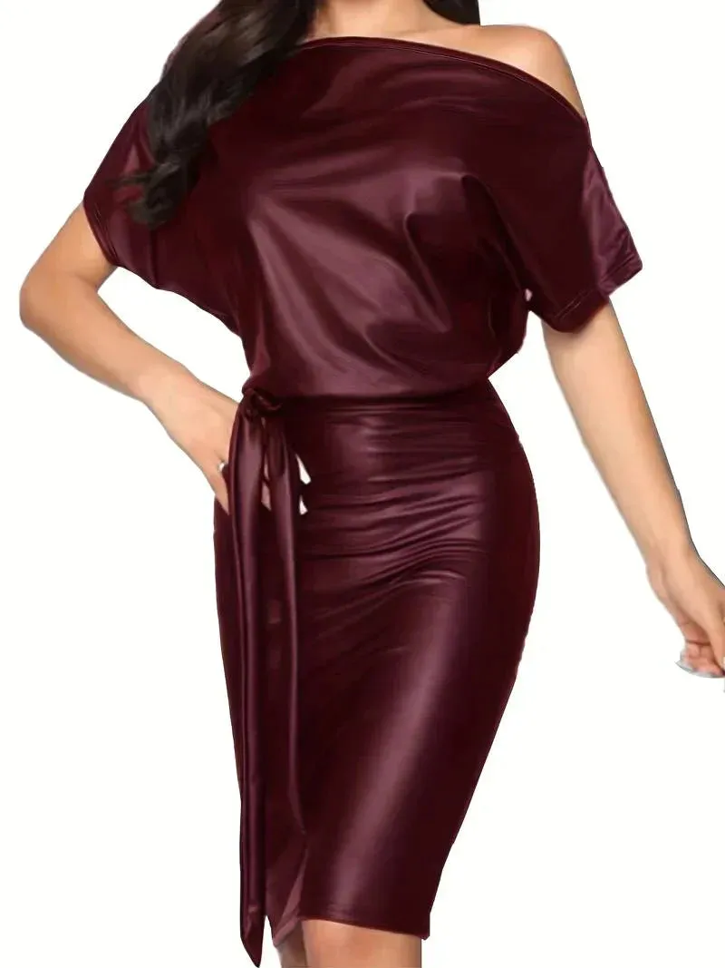 Lederkleid - Amber