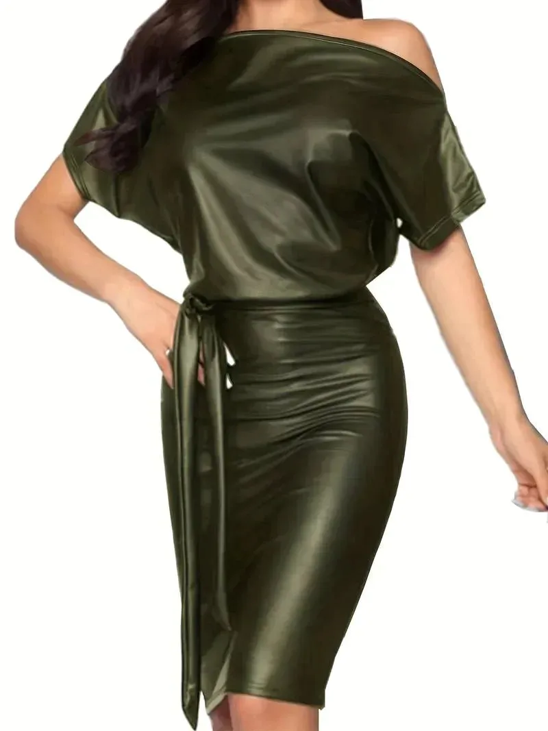 Lederkleid - Amber