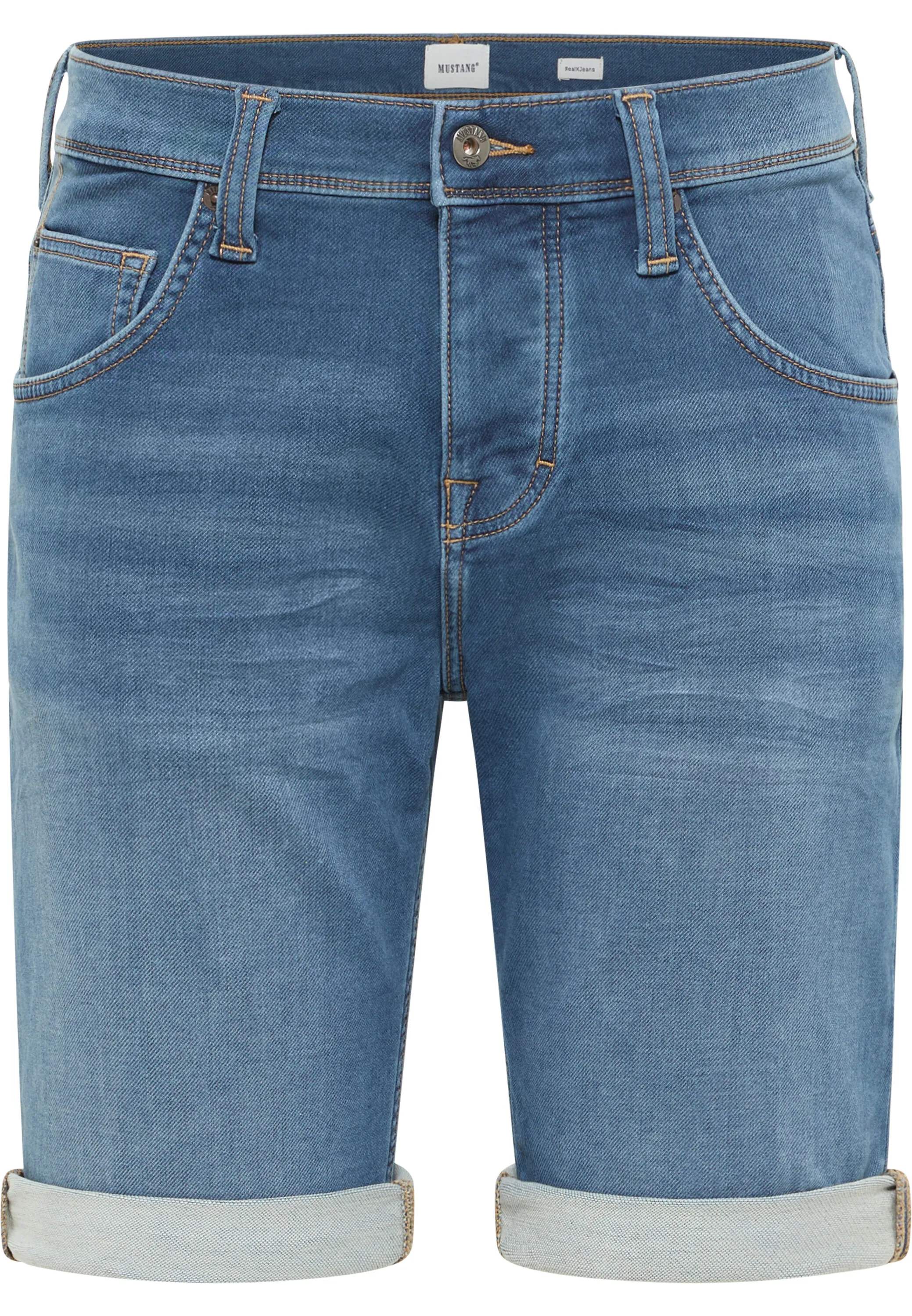 Locker geschnittene Jeans Shorts