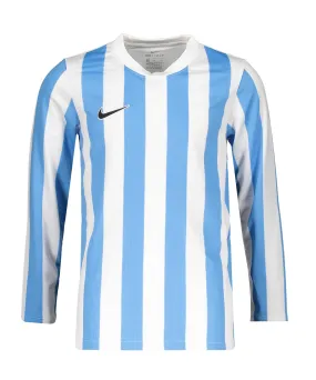Nike Division IV Striped Trikot langarm Kids Trikot Kinder weissblau im Online Shop von kaufen
