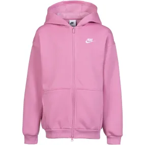 Nike NSW CLUB FLEECE Sweatjacke Mädchen magic flamingo-white im Online Shop von kaufen
