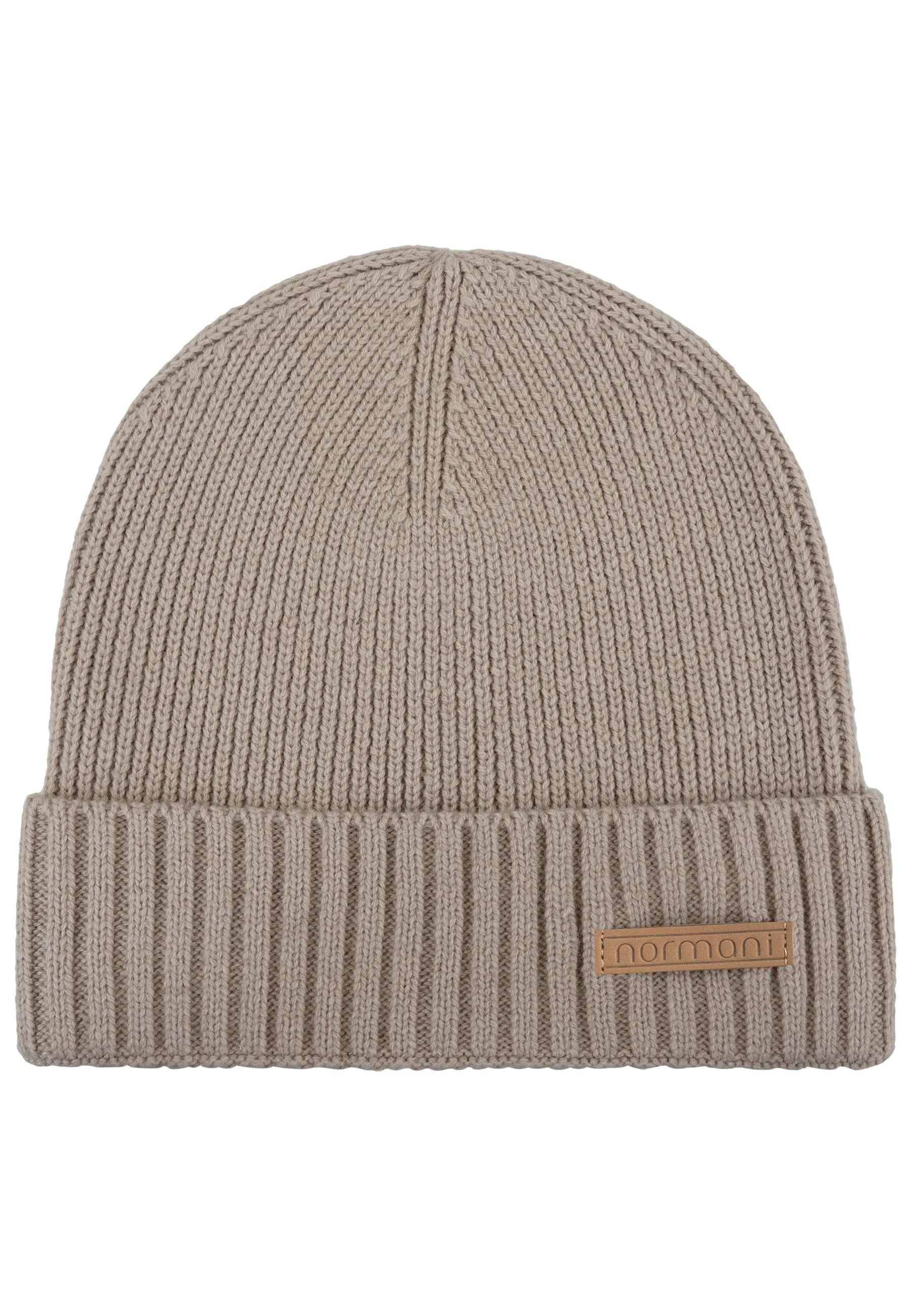 normani Yuma Beanie Beige im Online Shop von kaufen