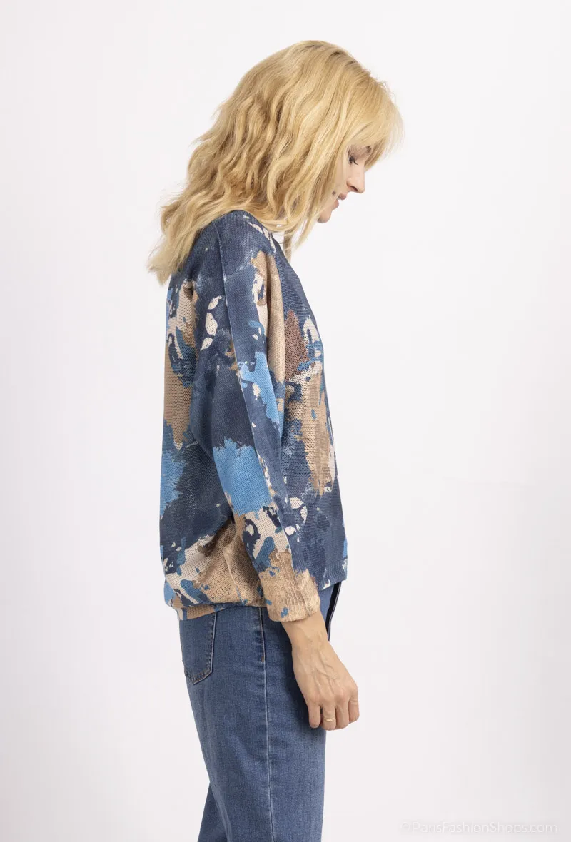 Pullover zum Bedrucken in Form der Weltkarte