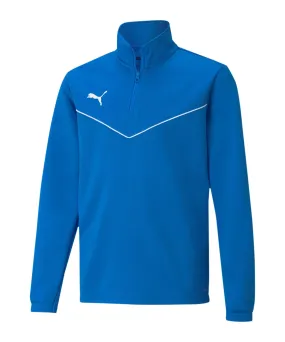 PUMA teamRISE HalfZip Sweatshirt Kids Funktionssweatshirt Kinder blau im Online Shop von kaufen