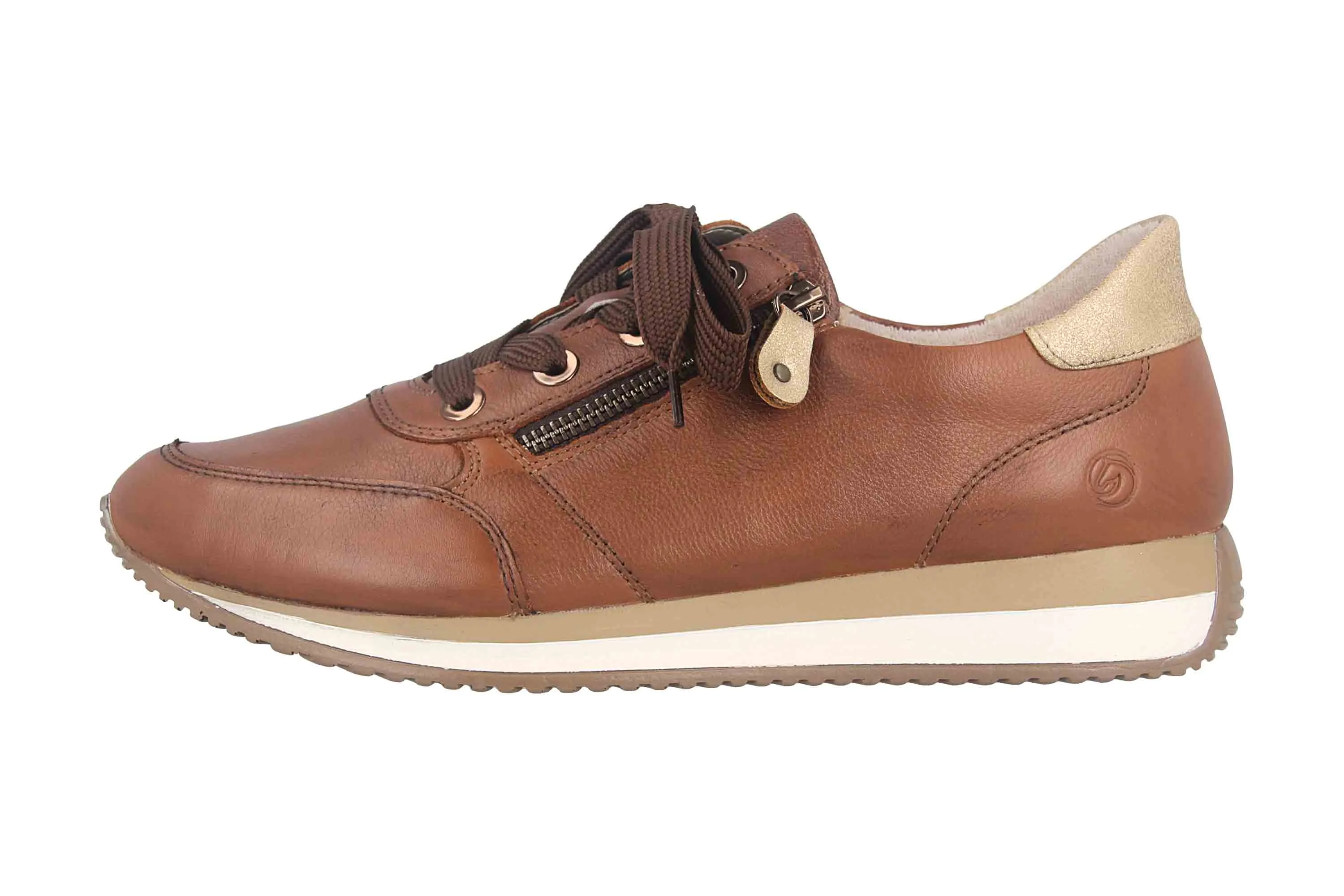 Remonte Sneaker in Übergrößen Braun D0H11-24 große Damenschuhe