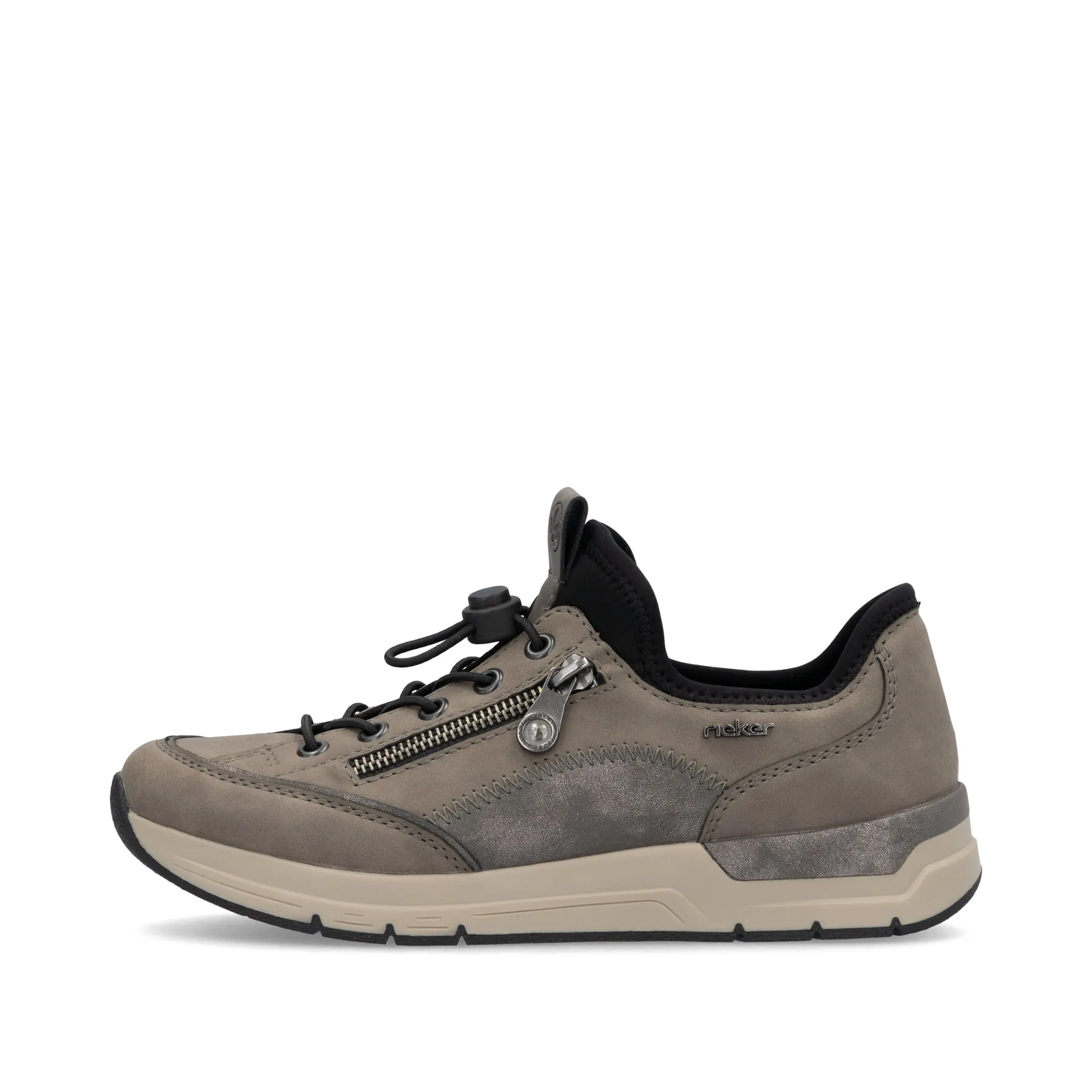 Rieker Damen Slipper grüngrau | 58958-42