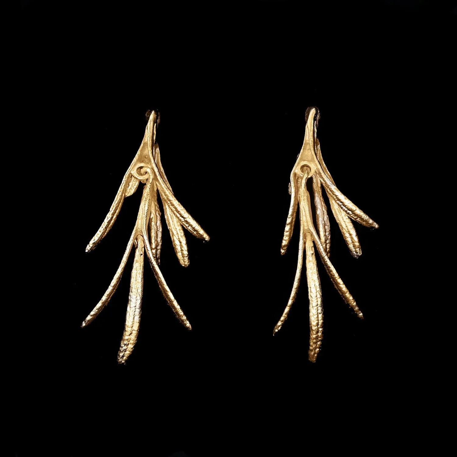 Rosmarin - Vermeil - Ohrstecker