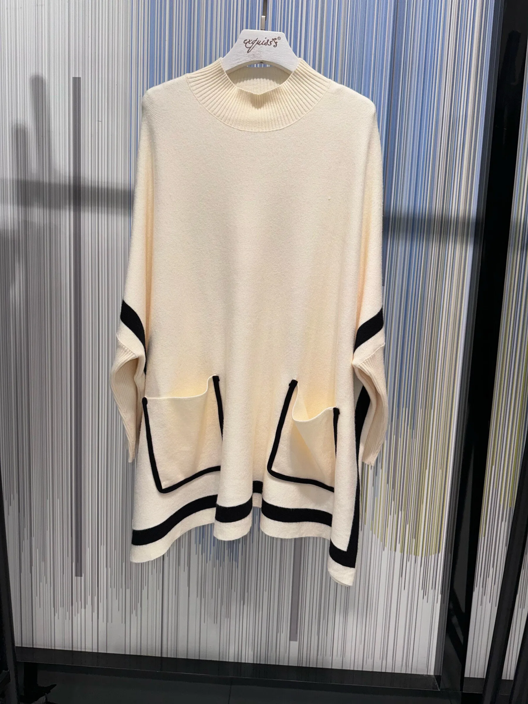 Schicker übergroßer Pullover