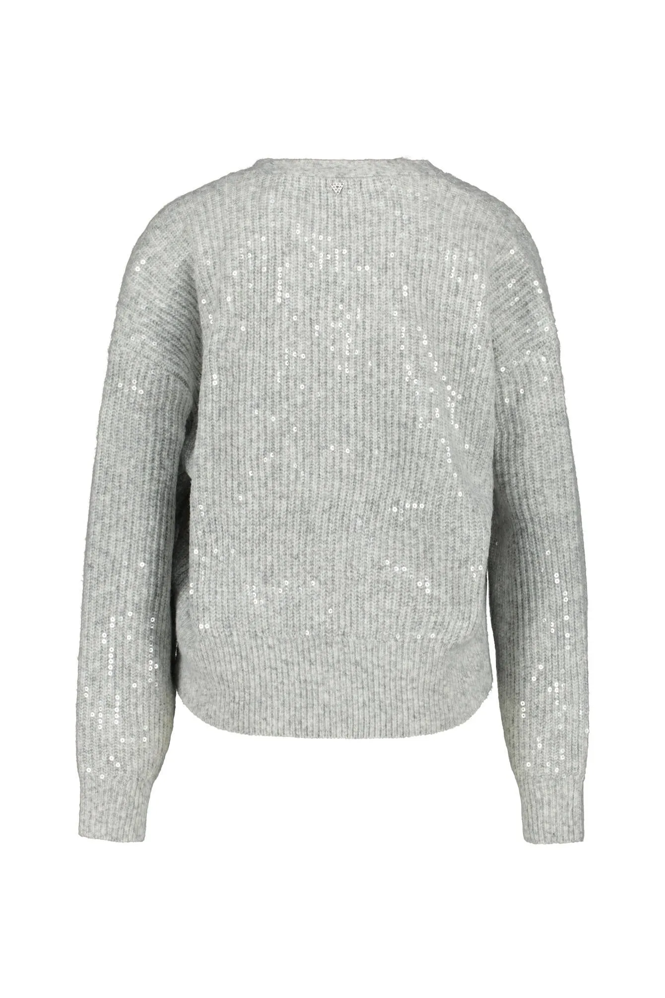 Strick-Cardigan mit Pailletten