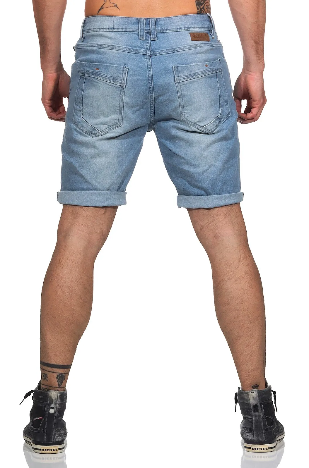 Sublevel Herren Jeans Shorts LSL-453