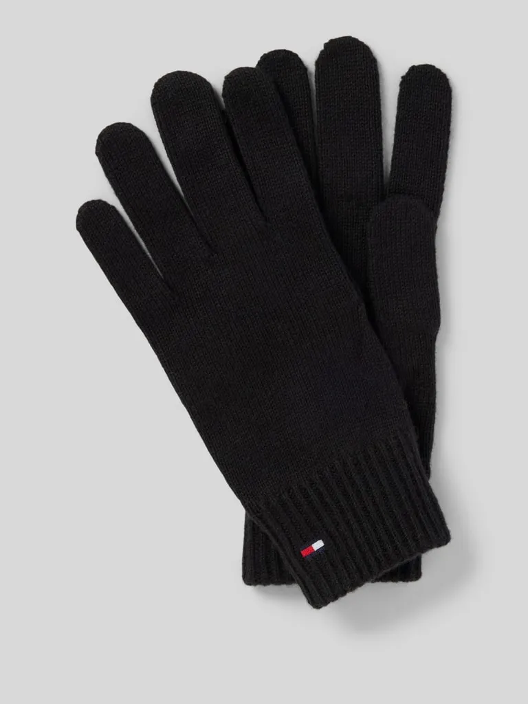 Tommy Hilfiger Handschuhe mit Logo-Stitching Modell 'ESSENTIALS' (black) online kaufen